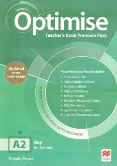 Timothy Foster: Optimise. Updated. A2. Teacher’s Book Premium Pack