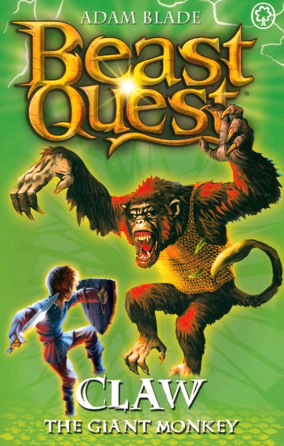 Adam Blade: Beast Quest. Claw the Giant Monkey