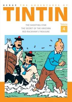 Herge: The Adventures of Tintin. Vol 4.The Shooting Star. The Secret of the Unicorn. Red Rackham's Treasure