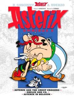 Rene Goscinny: Asterix. Omnibus 8. Asterix and The Great Crossing. Obelix and Co. Asterix in Belgium. Комикс