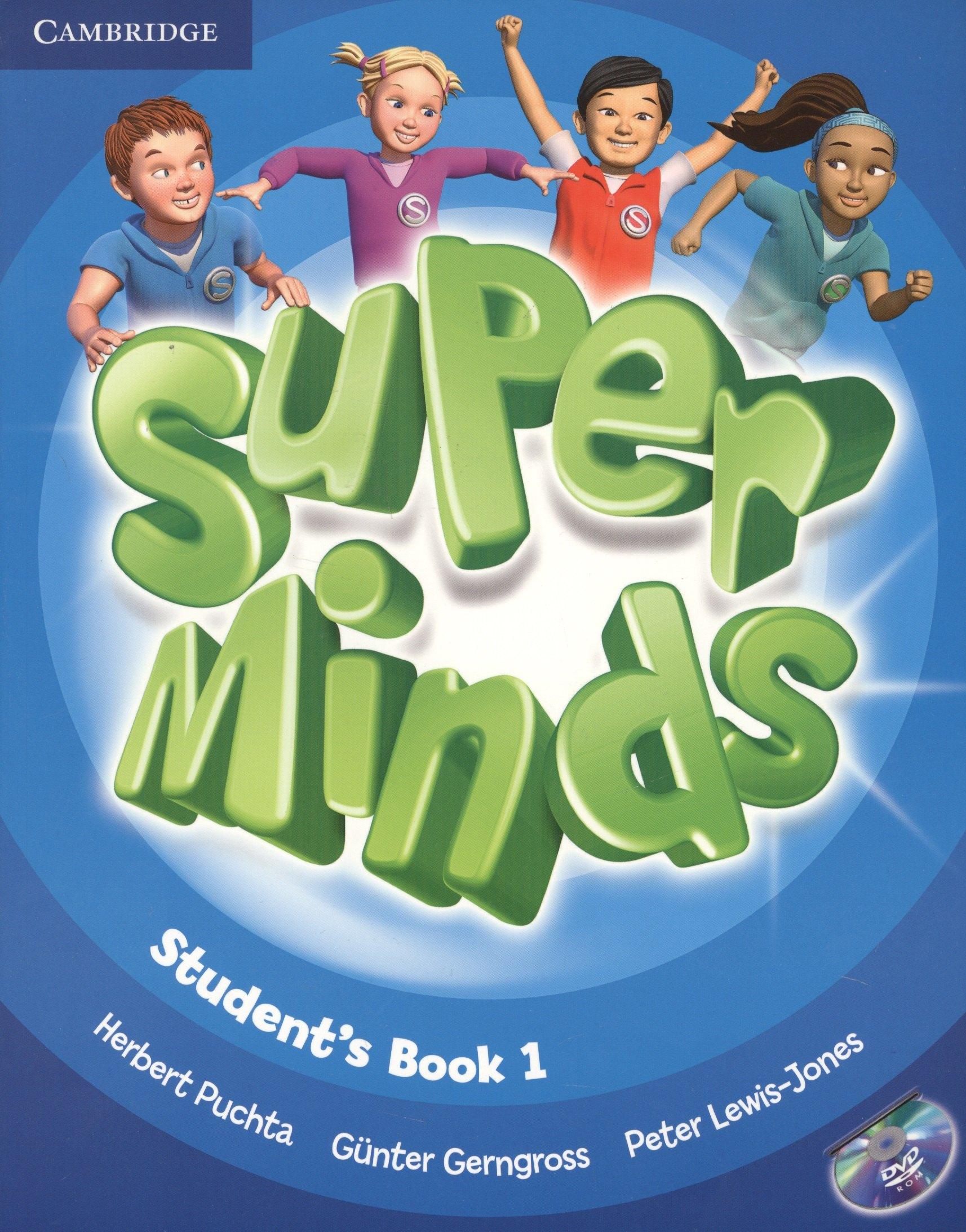 Логосфера | Super Minds Level 1 Students Book (м) Puchta (+DVD) (на англ.яз.)