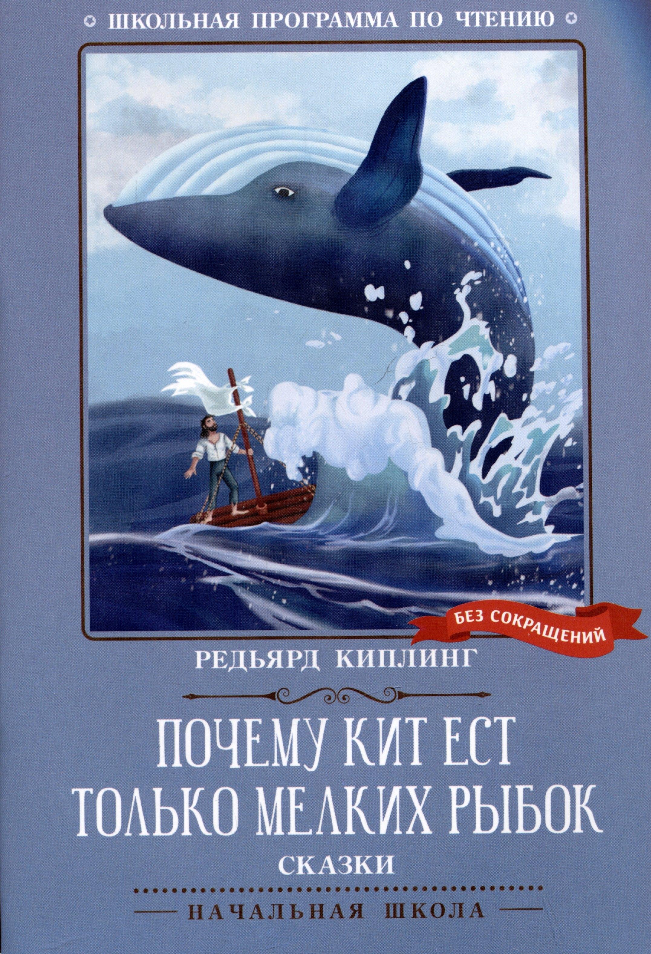 Почему кит ест только мелких рыбок: сказки