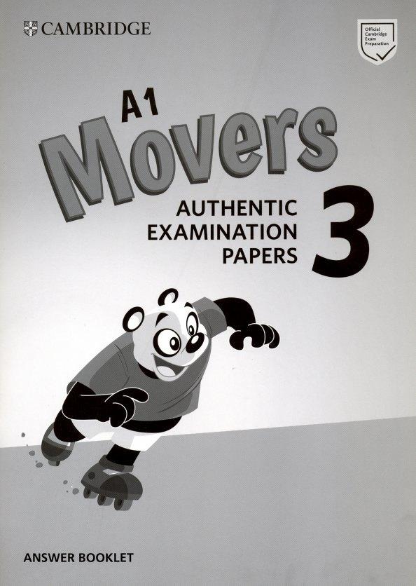 Cambridge ELT | A1 Movers 3. Authentic Examination Papers. Answer Booklet