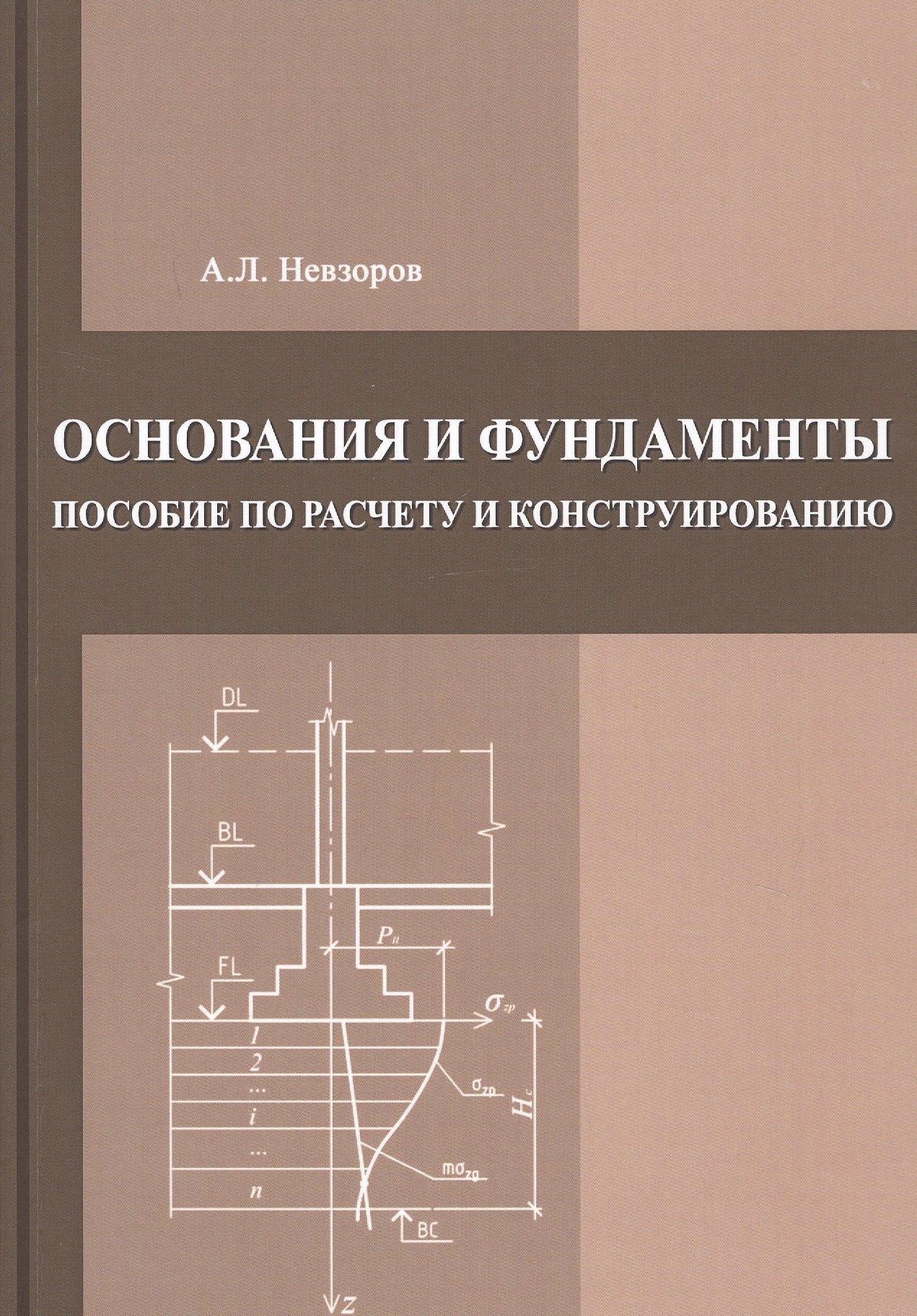Издательство АСВ | Основания и фундаменты. Пособие по расчету и конструированию