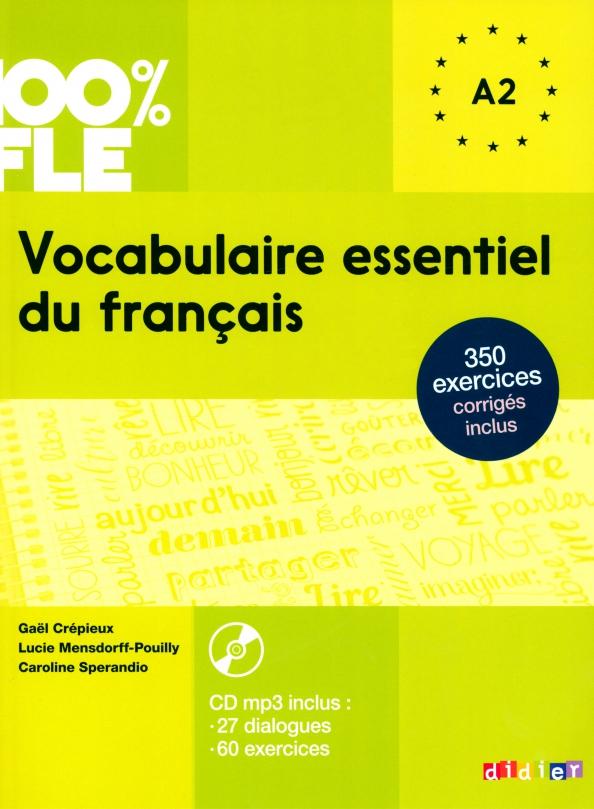Didier | Vocabulaire essentiel du français + CD-ROM