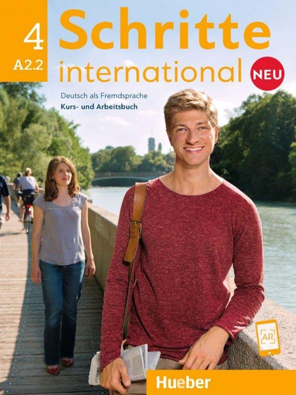 Hueber | Schritte international Neu 4. A 2.2. Kursbuch+Arbeitsbuch+CD zum Arbeitsbuch