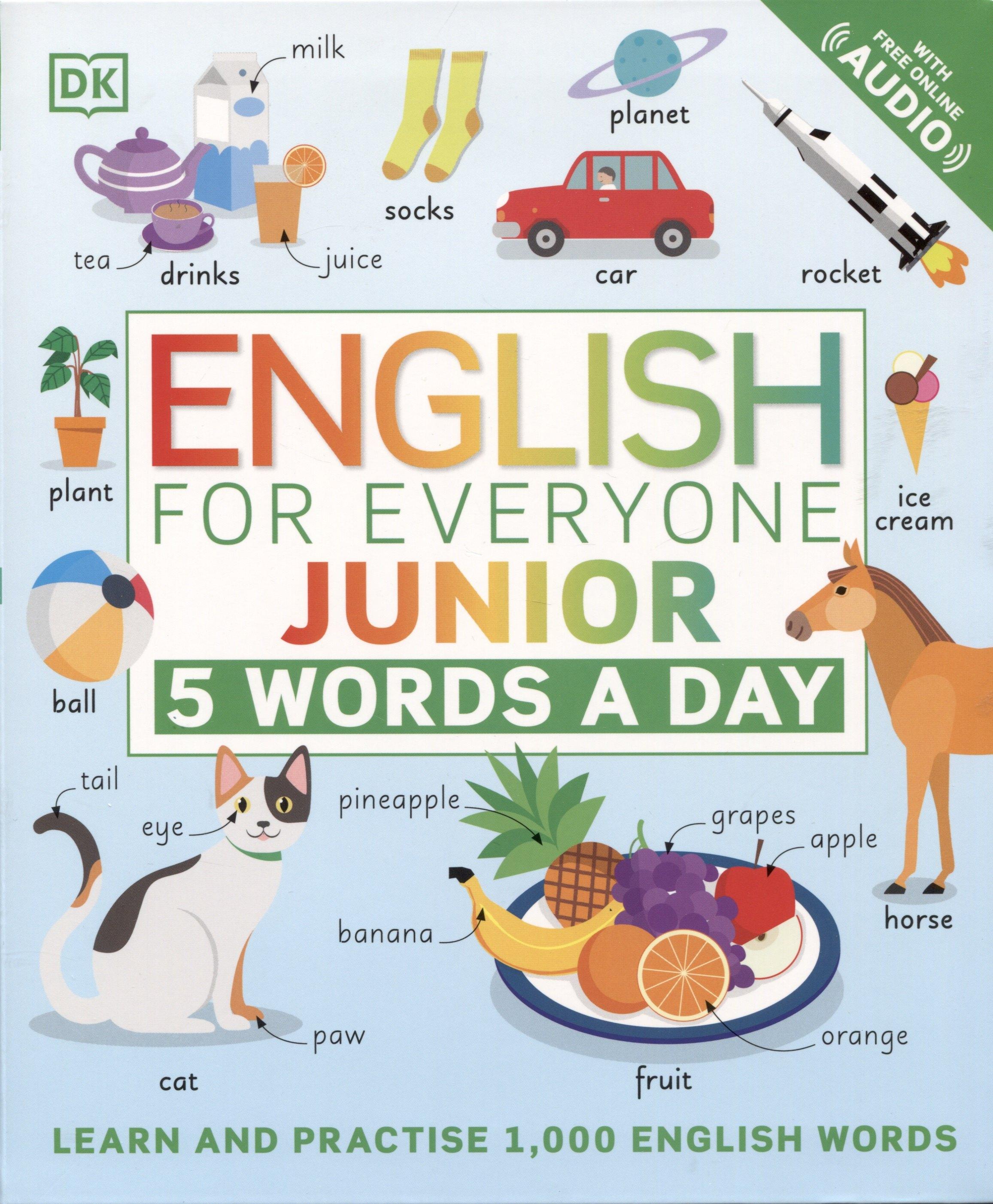 Dorling Kindersley | English for Everyone. Junior. 5 Words a Day. Learn and Practise 1000 English Words
