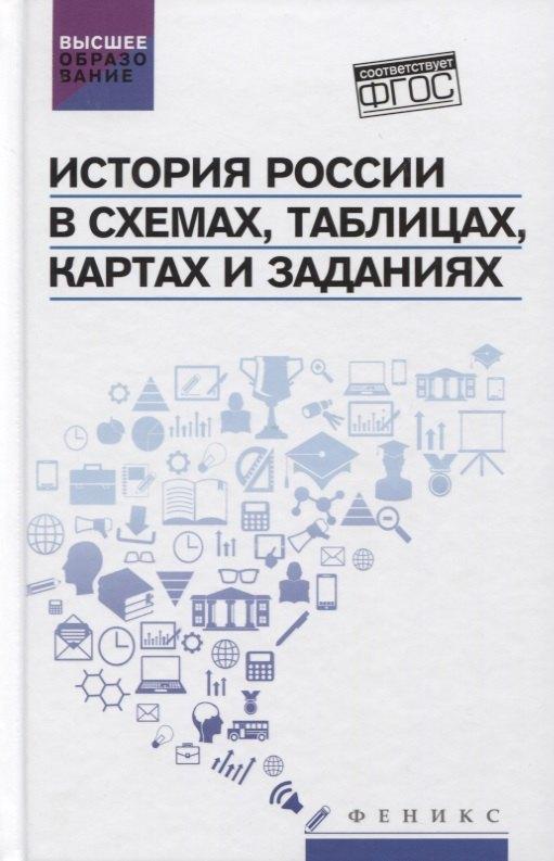 История России в схемах,табл.,картах и заданиях дп