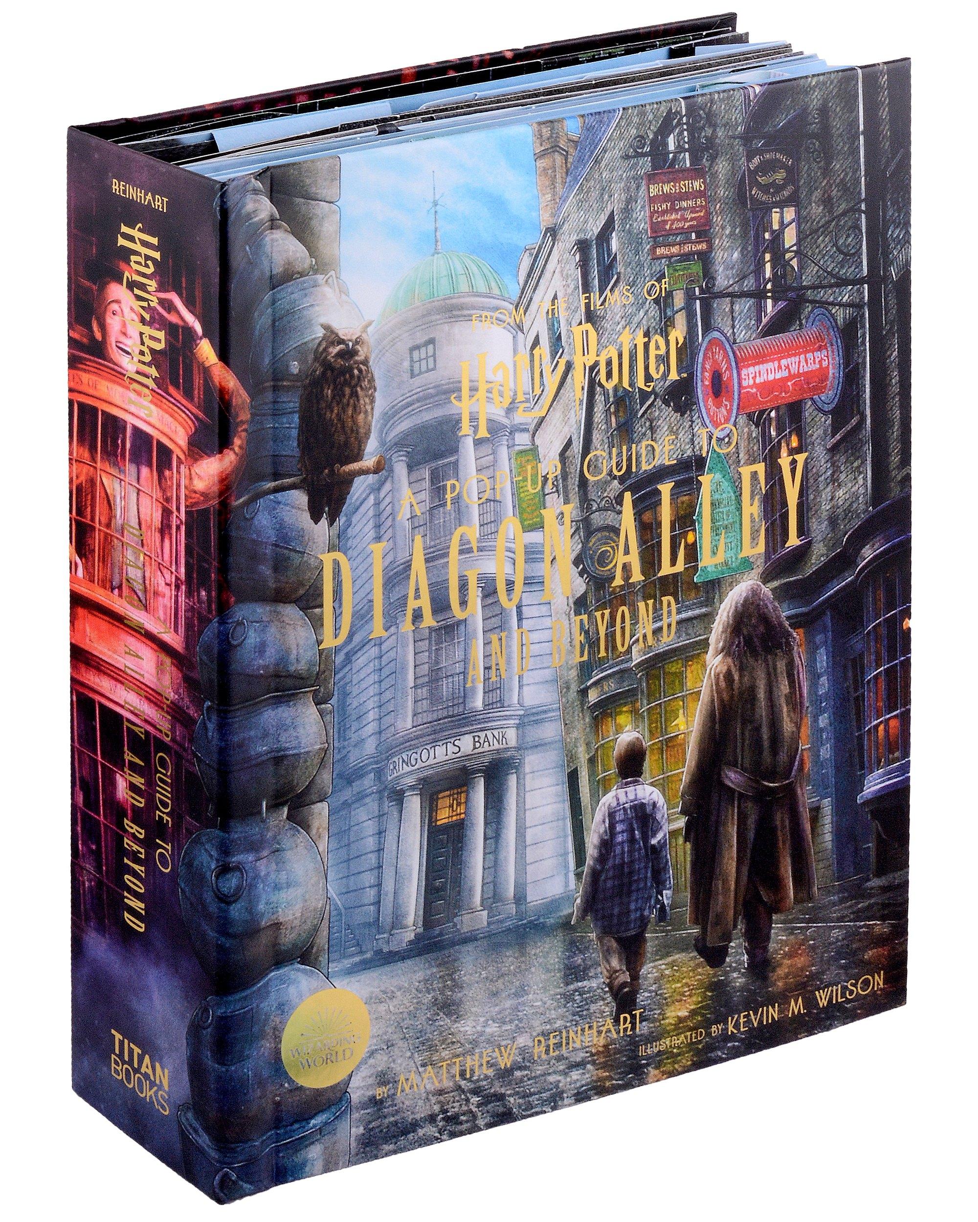 Зарубежная литература (Titan) | Harry Potter: a Pop-Up Guide to Diagon Alley and Beyond
