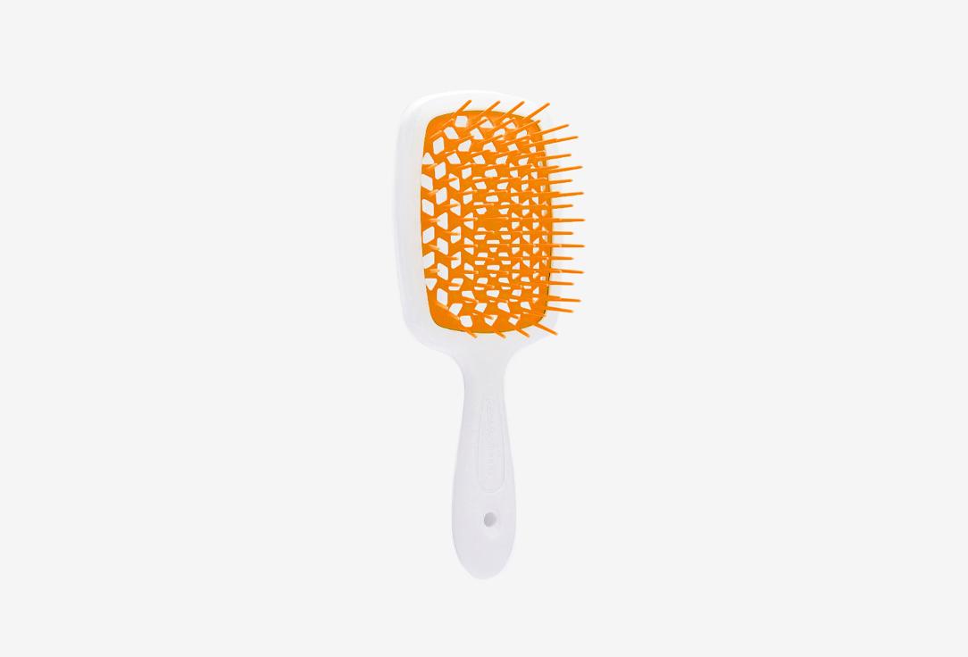 Janeke | Superbrush The Original Italian Patent white-orange. Цвет: