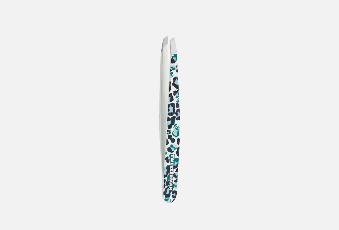 SLANT TWEEZER LEOPARD PRINT. 1 шт