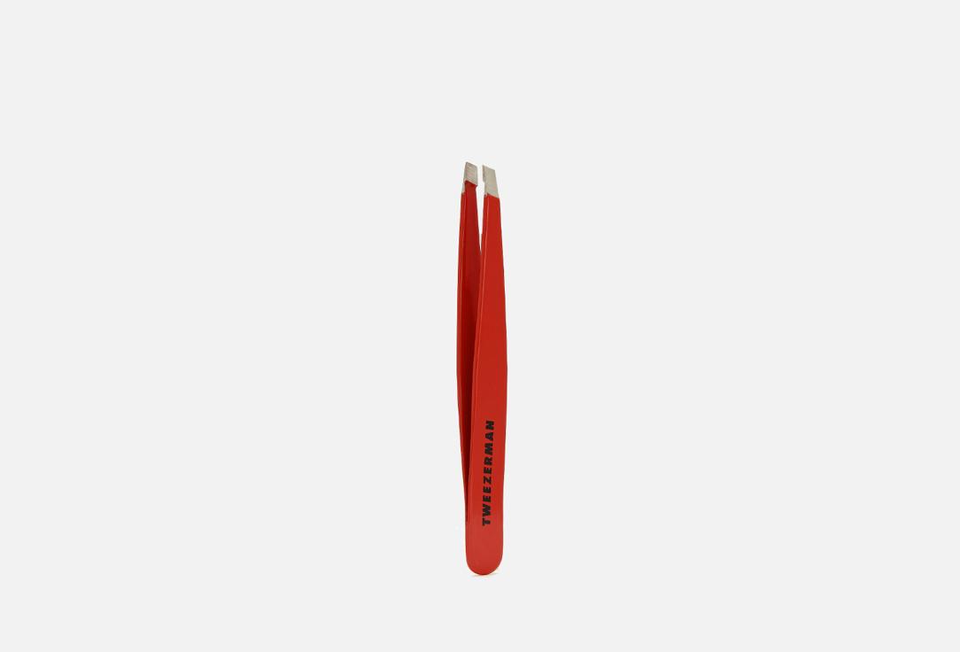 SLANT TWEEZER SIGNATURE RED. 1 шт