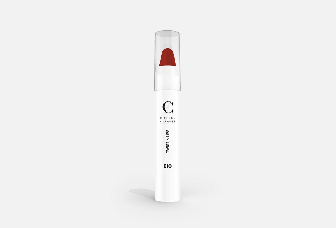 Twist & lips. Цвет: 407, Glossy red