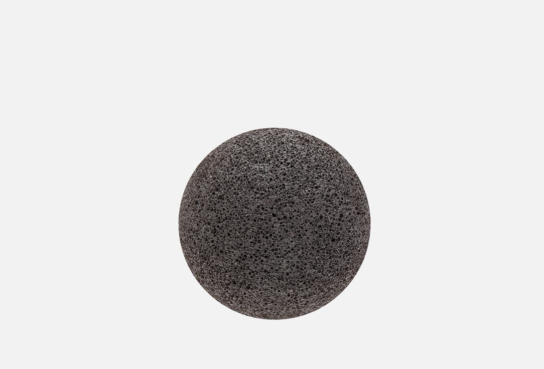 Sponge black charcoal. 1 шт