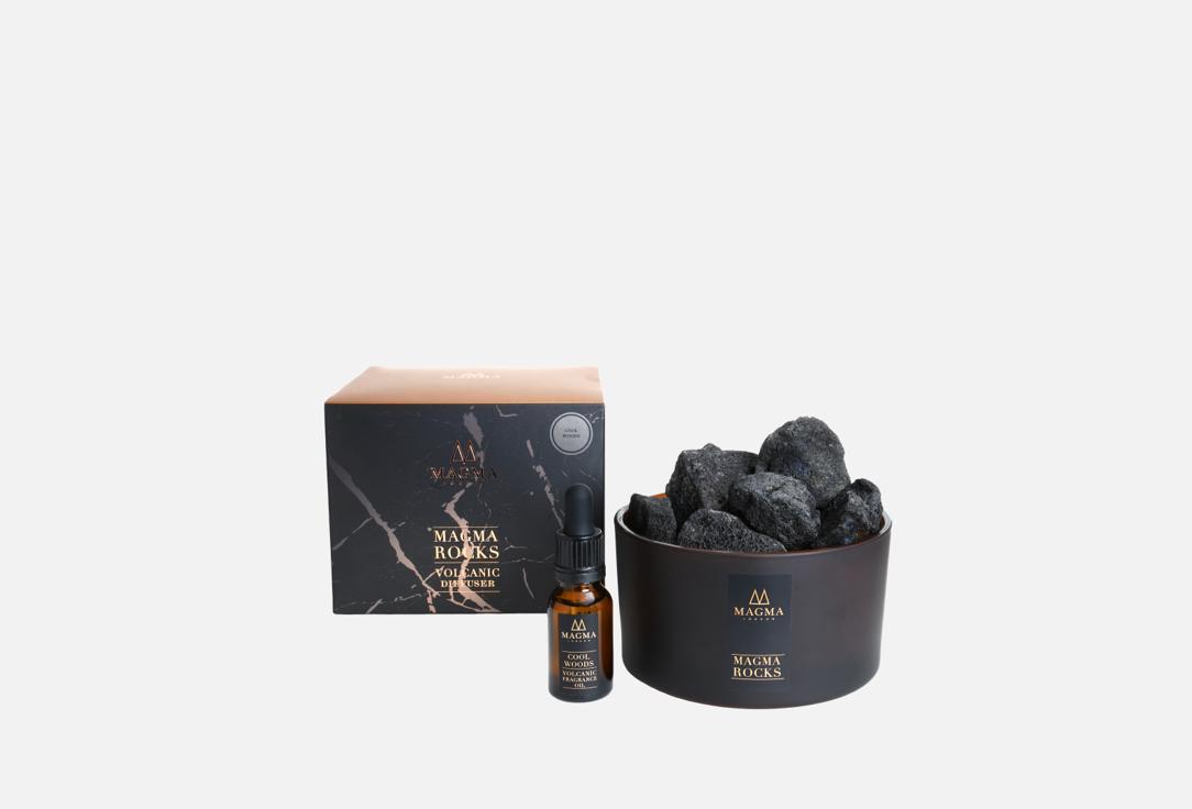 Volcanic lava rock diffuser Cool Woods Scent. 100 мл