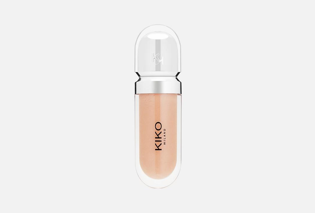 KIKO MILANO | 3D hydra lipgloss. Цвет: 02, Natural Beige