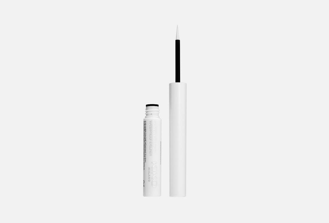 SUPER COLOUR WATERPROOF EYELINER. Цвет: 01 White