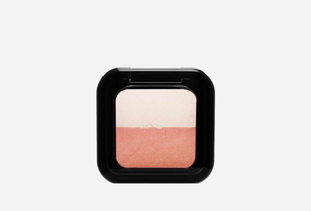 BRIGHT DUO EYESHADOW. Цвет: 07 Light Rose / Rosy Peach