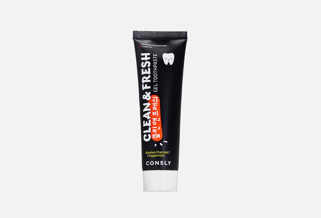 Clean&Fresh Bamboo Charcoal & Peppermint Gel Toothpaste. 105 г