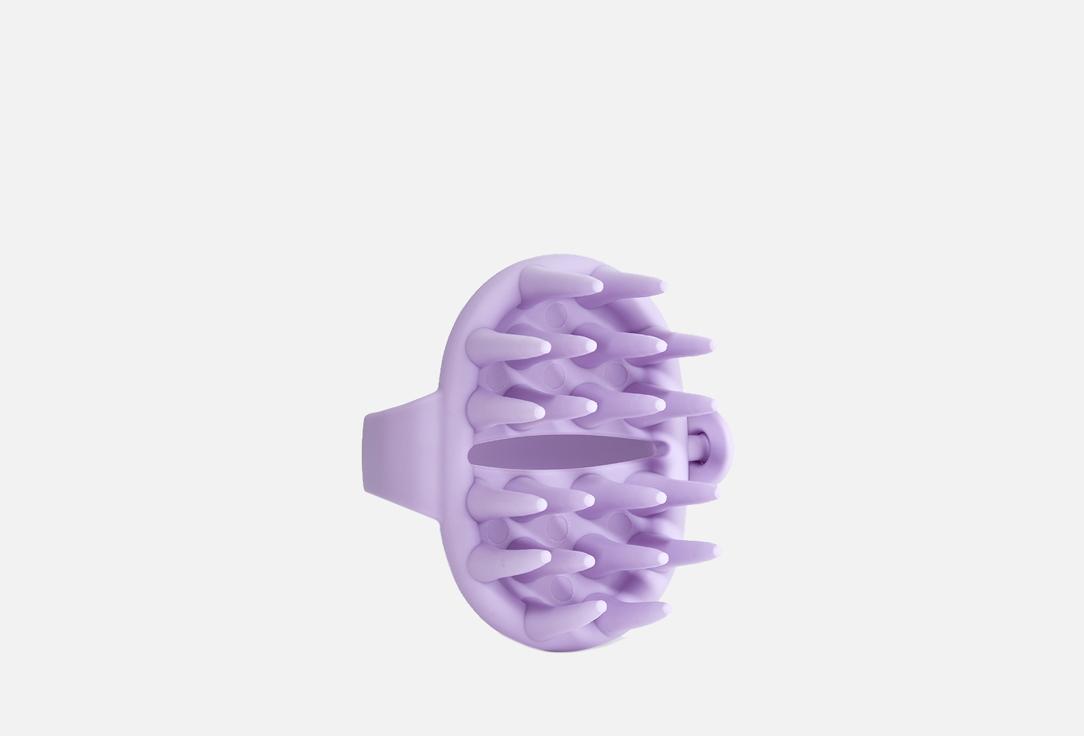 Scalp and hair care massager, lilac. 1 шт