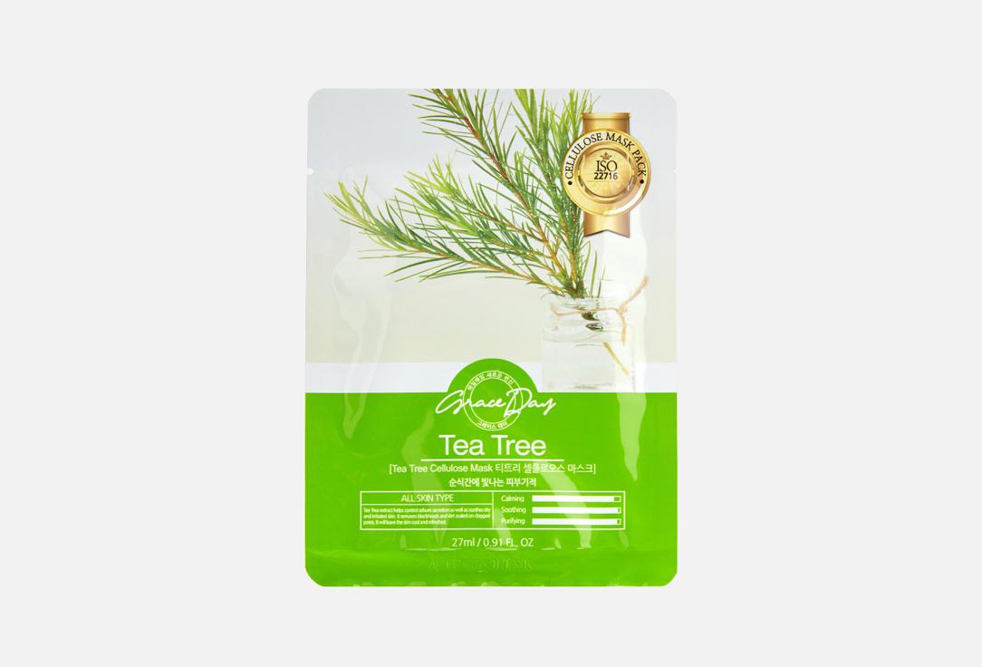 Tea Tree Cellulose Mask. 1 шт