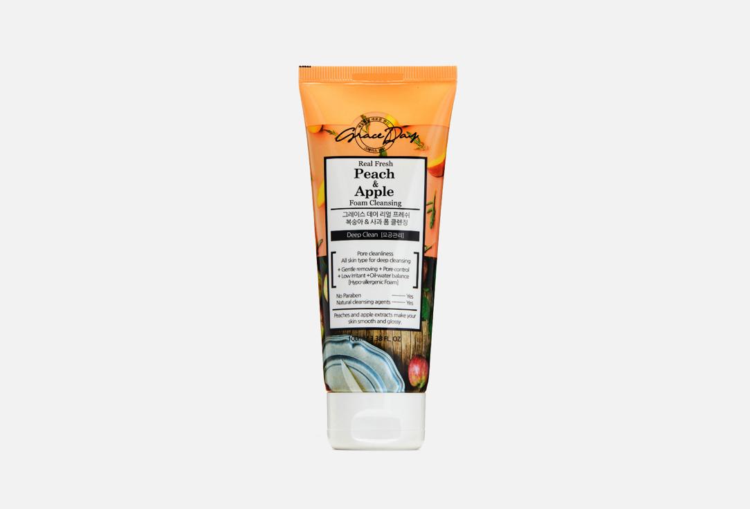 Real Fresh Peach & Apple Foam Cleanser. Цвет: