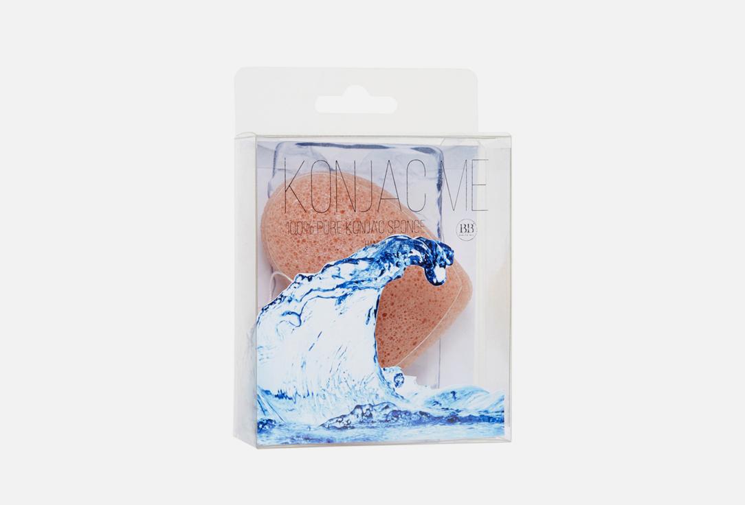 Konjac sponge Pink Clay. 1 шт