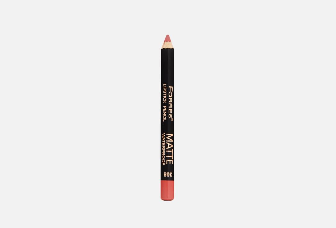 Lip pencil MATTE. Цвет: каштаново-коричневый