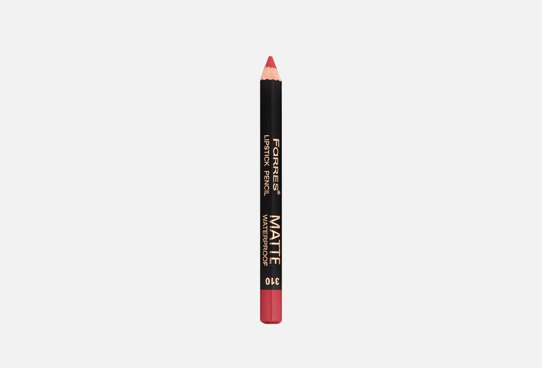 Lip pencil MATTE. Цвет: каштановый