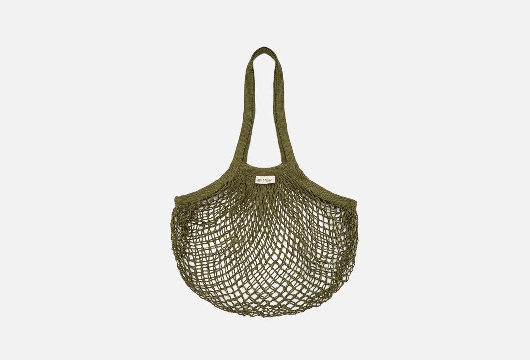 Cotton String Bag Long. Цвет: Green Olive