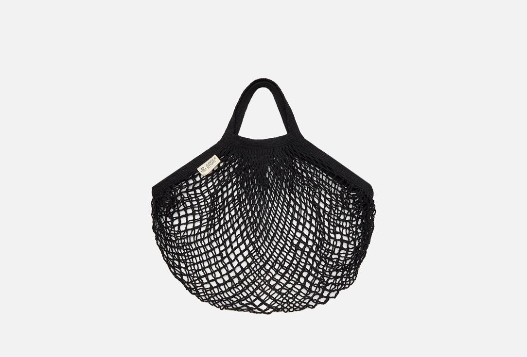 Cotton String Bag. Цвет: Black