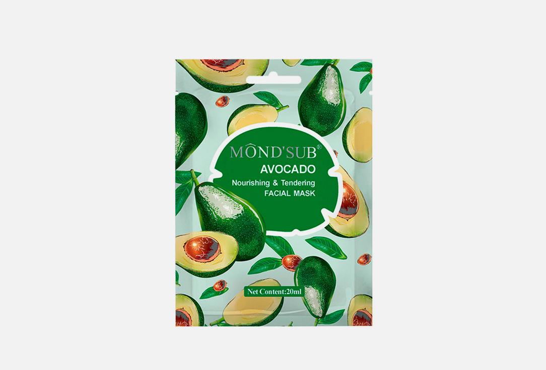 Avocado Nourishing&Tendering Facial Mask. Цвет: нет