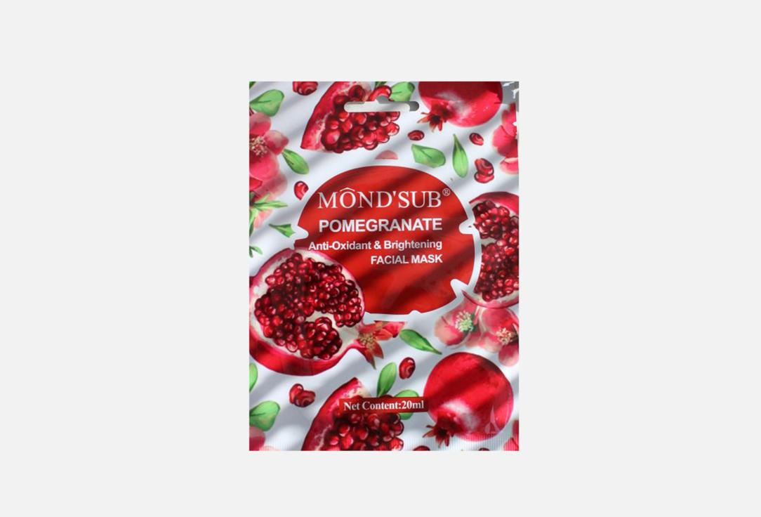 Pomegranate Anti-Oxidant & Brightening Facial Mask. Цвет: нет