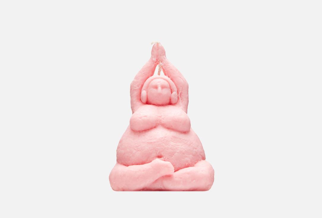 Mia Yoga candle | Pink. Цвет: