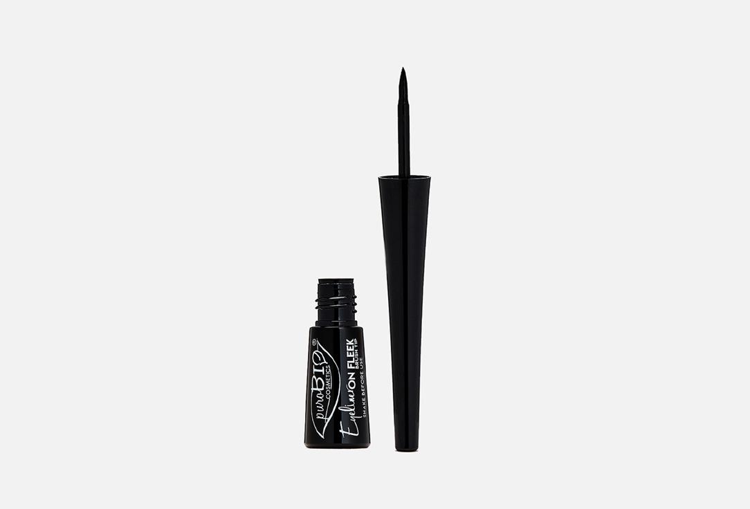 Eyeliner "ON FLEEK" BRUSH TIP. Цвет: 02 черный