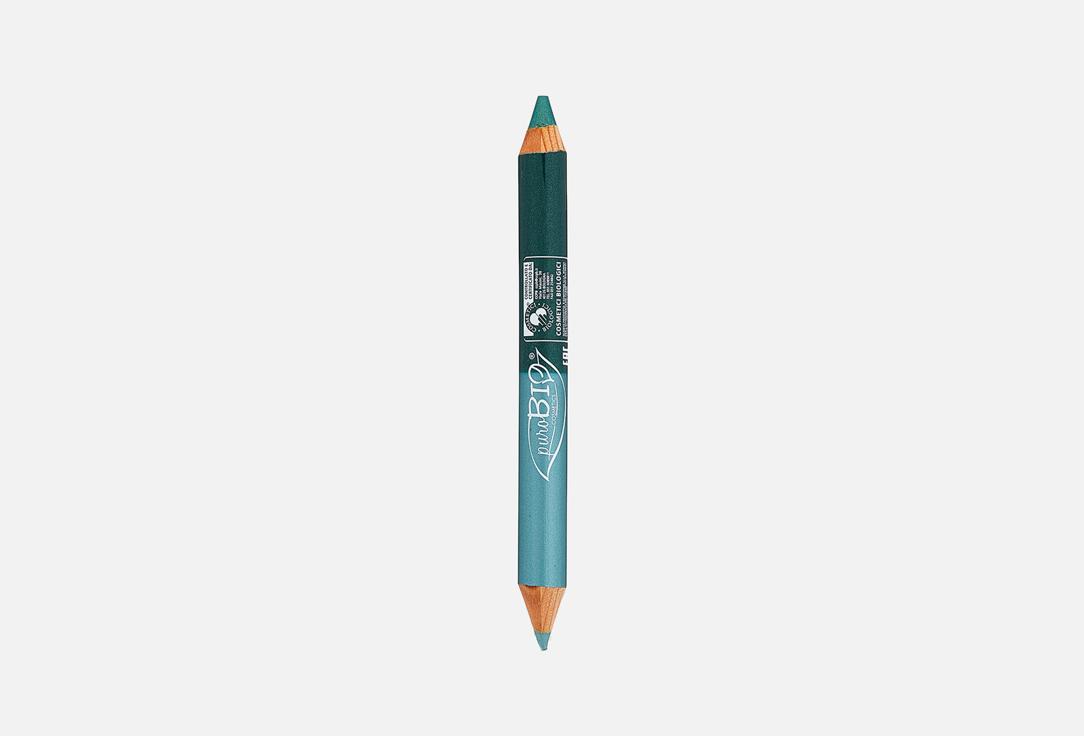 Kingsize DUO Pencil. Цвет: 02N сине-зеленый/изумрудно-зеленый