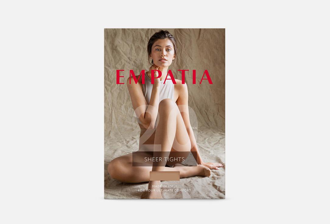 EMPATIA | SHEER TIGHTS бежевые 20 DEN. Цвет: Camel