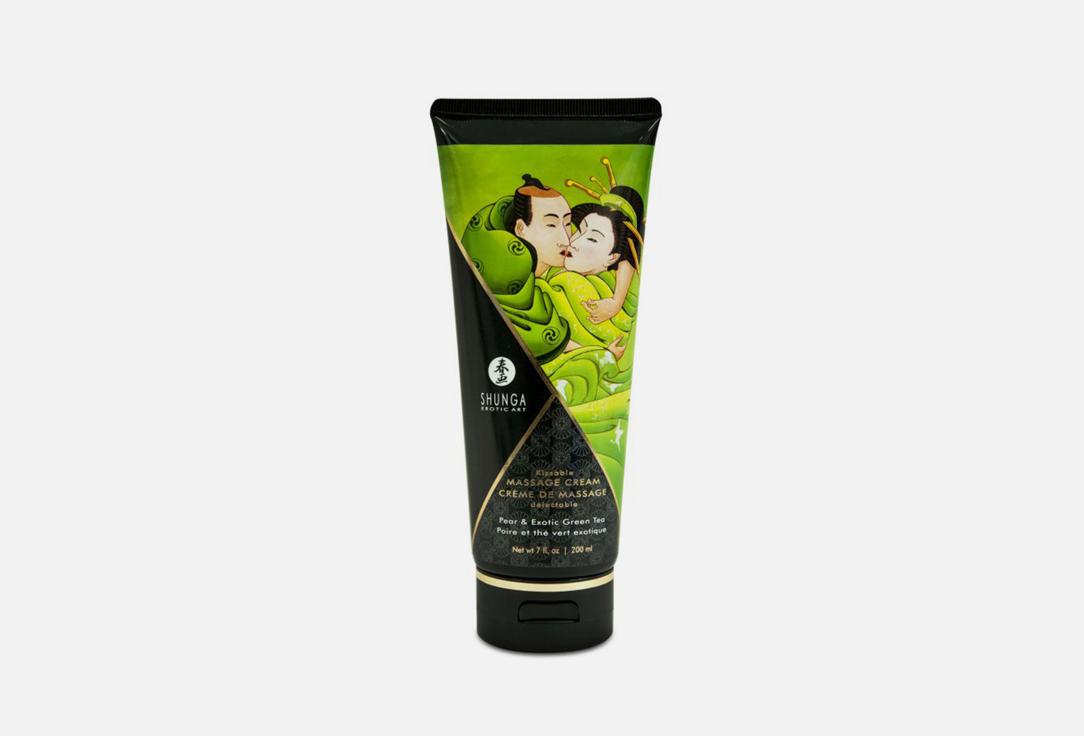 Kissable Massage Cream Pear & Exotic green tea. 200 мл