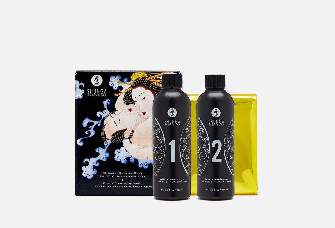 Oriental Body slide Massage Gel Exotic Fruits. 2 шт