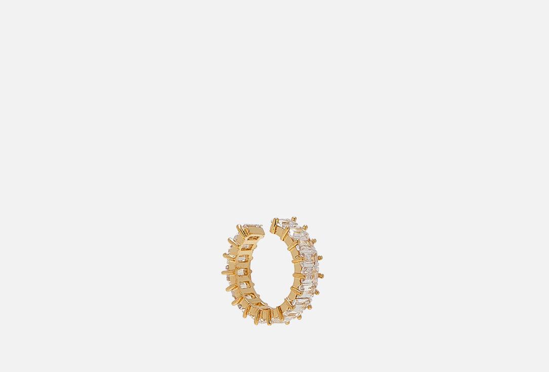 Baguette mini gold cuff. 1 шт