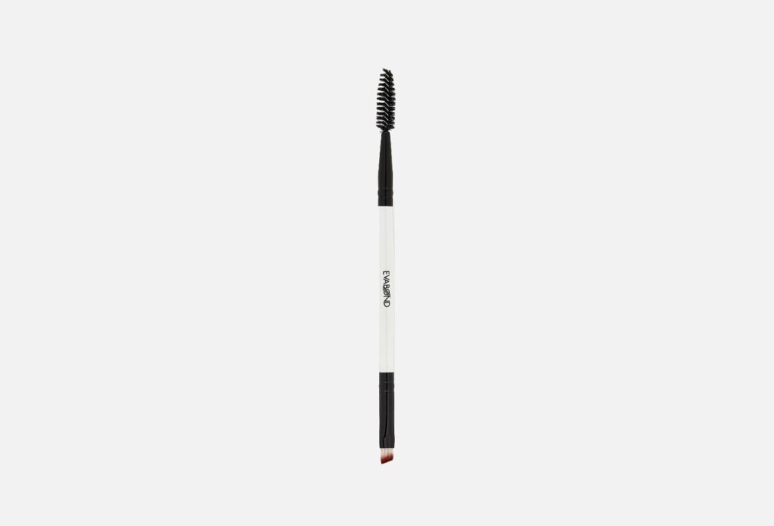 brush for eyebrows beveled and screw brush. 1 шт