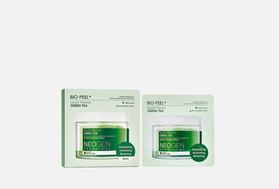 BIO-PEEL+ GAUZE PEELING GREEN TEA. 8 шт