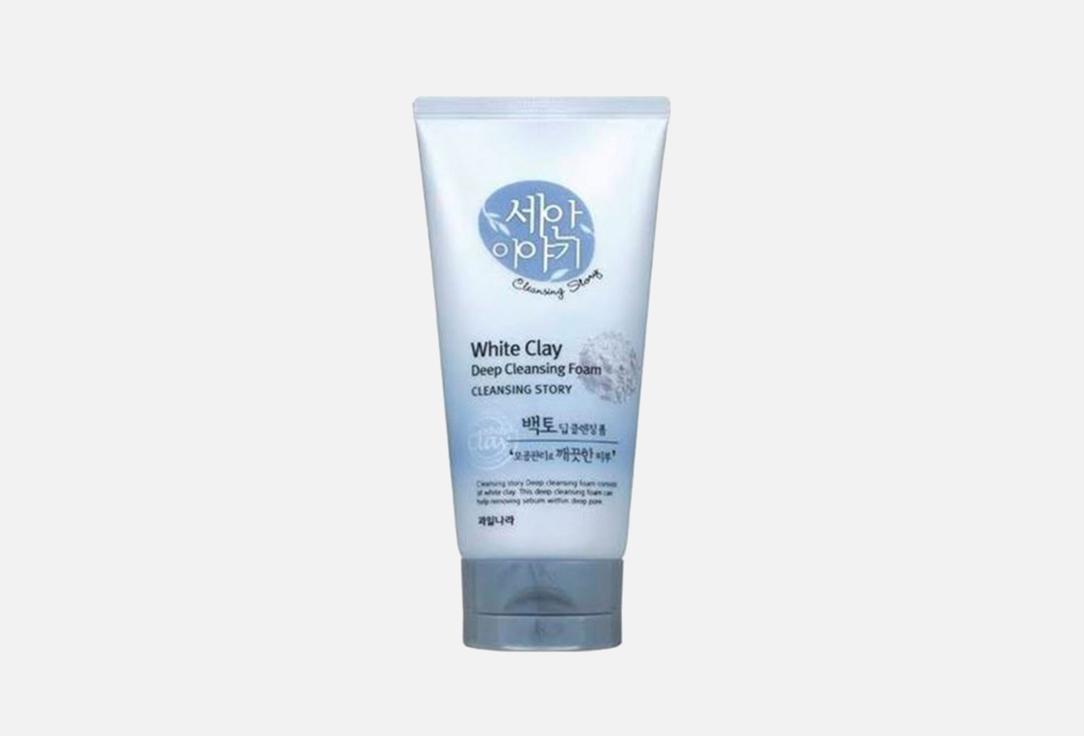 CLEANSING STORY White Clay Deep Cleansing Foam. Цвет: