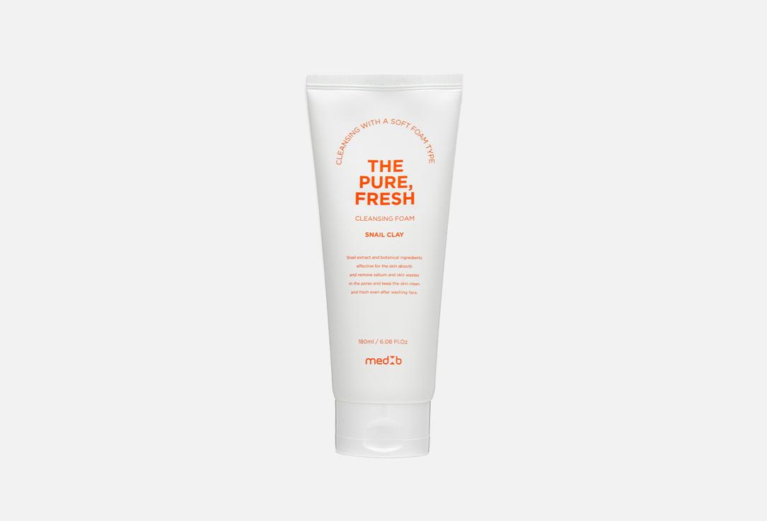 THE PURE, FRESH CLEANSING FOAM SNAIL CLAY. 180 мл