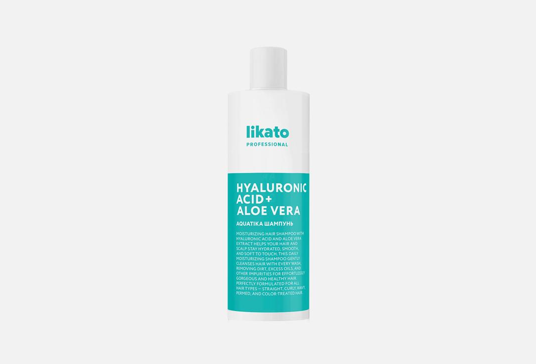 Likato Professional | Aquatika hair shampoo hyaluronic acids. 400 мл