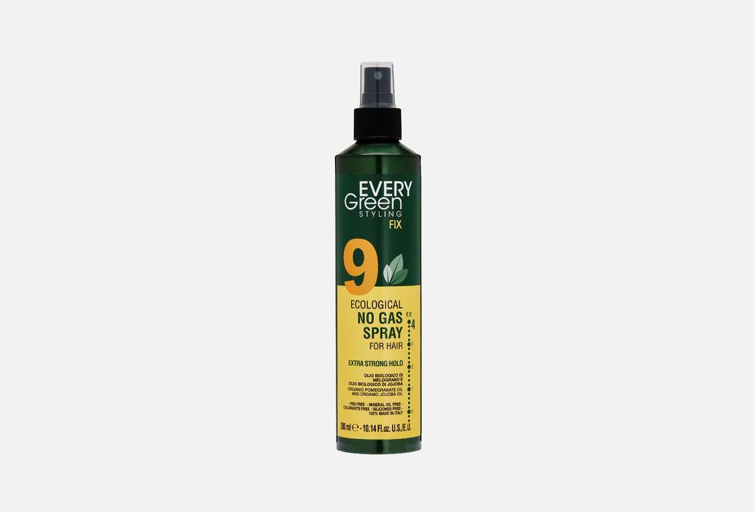 Ecological No Gas spray for hair Extra-Strong. 300 мл