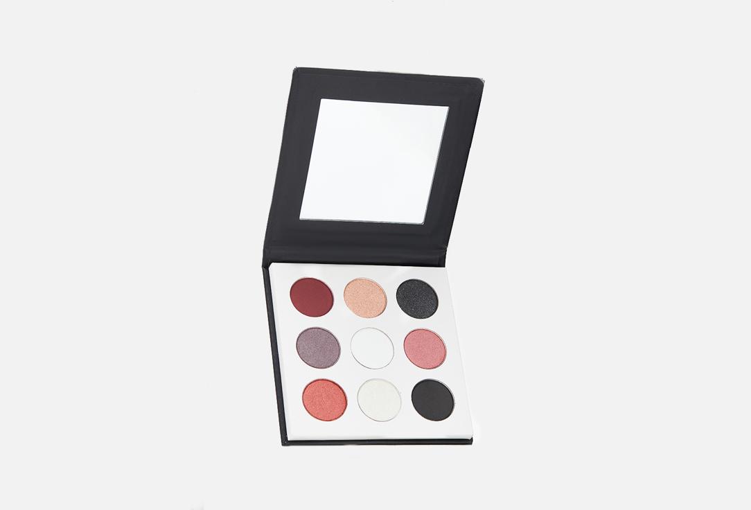 Eyeshadow palette. Цвет: Черно-белое кино в стиле ретро