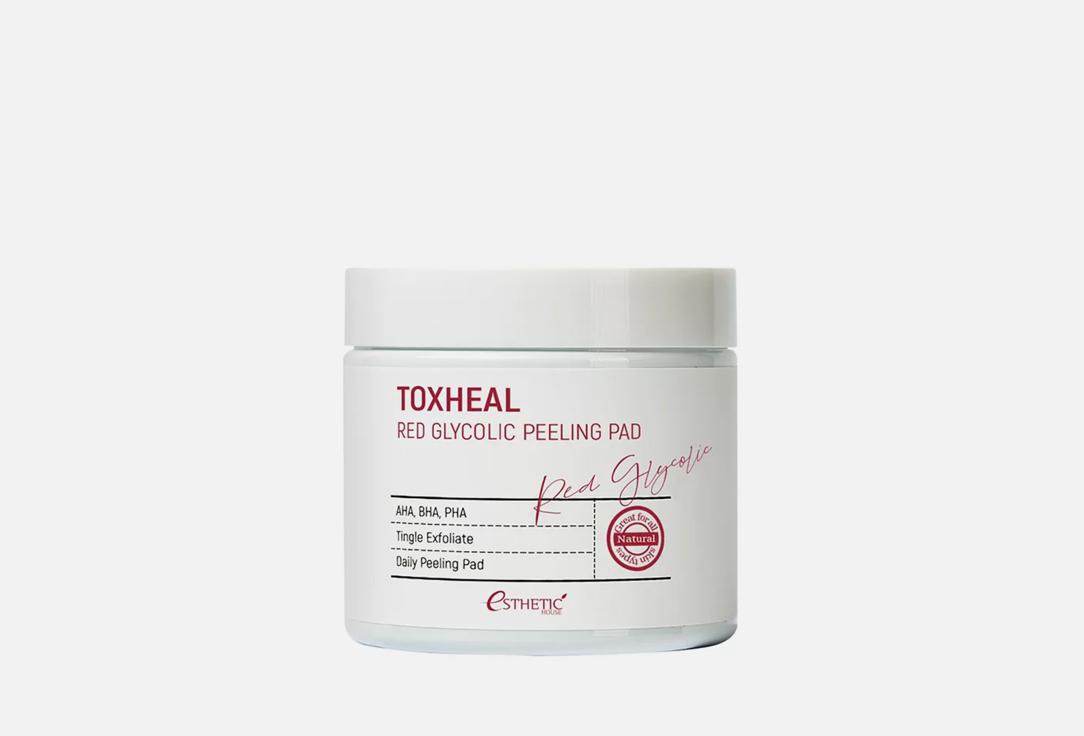 Toxheal Red Glycolic Peeling Pad. Цвет: