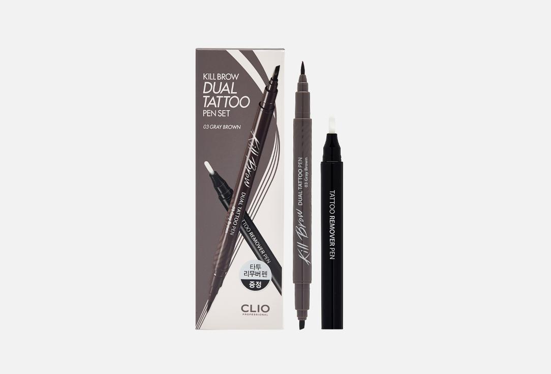 Kill brow Dual tatoo. Цвет: 03 GRAY BROWN