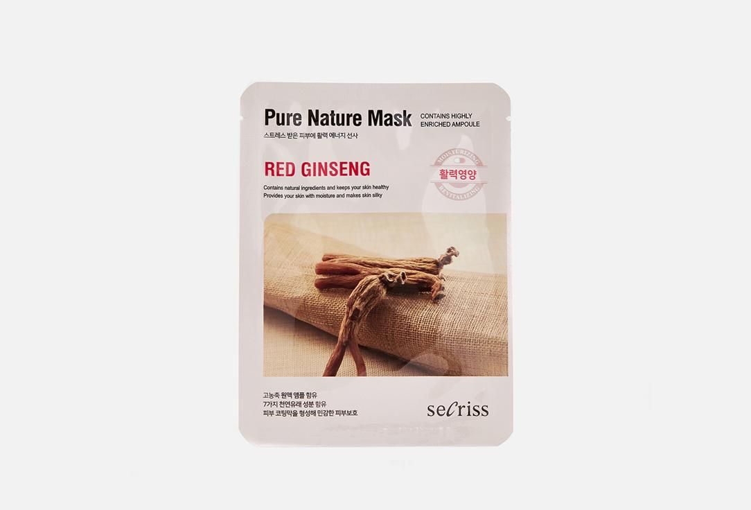 Secriss Pure Nature Mask Pack - Red ginseng. Цвет: